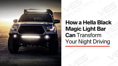 How a Hella Black Magic Light Bar Can Transform Your Night Driving