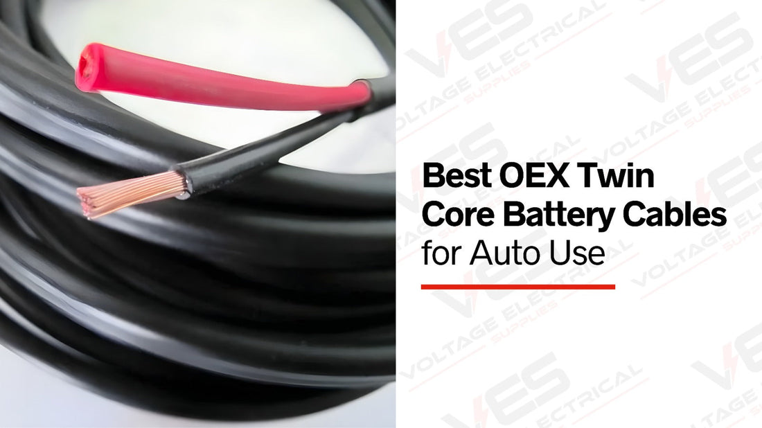 Best OEX Twin Core Battery Cables for Auto Use
