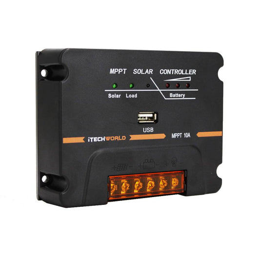 iTechworld 10 Amp MPPT Solar Regulator Charge Controller - DISCONTINUED