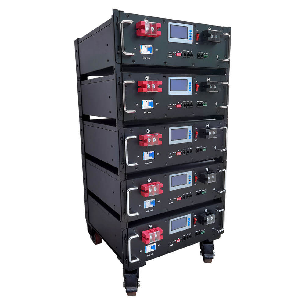 48V 100Ah LiFePO4 Battery, Nominal Voltage 51.2V
