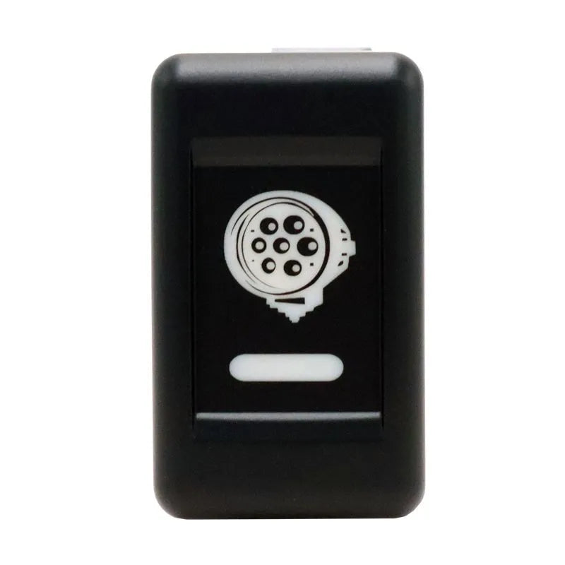 Isuzu F & N Series with LED in Amber and Green - Left Work Light Switch
