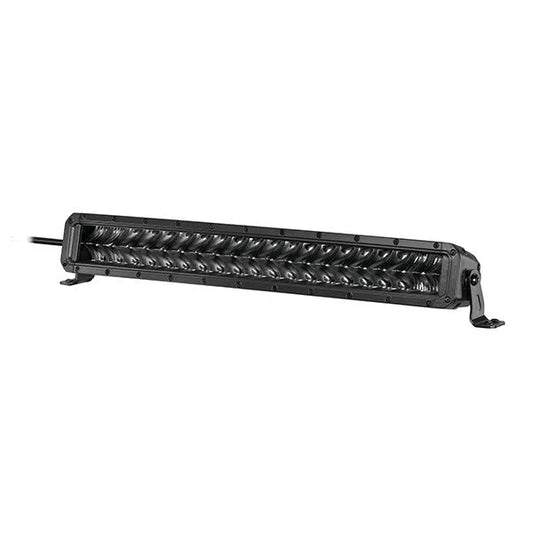 HELLA Black Magic Tough 21.5" LED Light Bar – Curved Design for Wide Light Spread