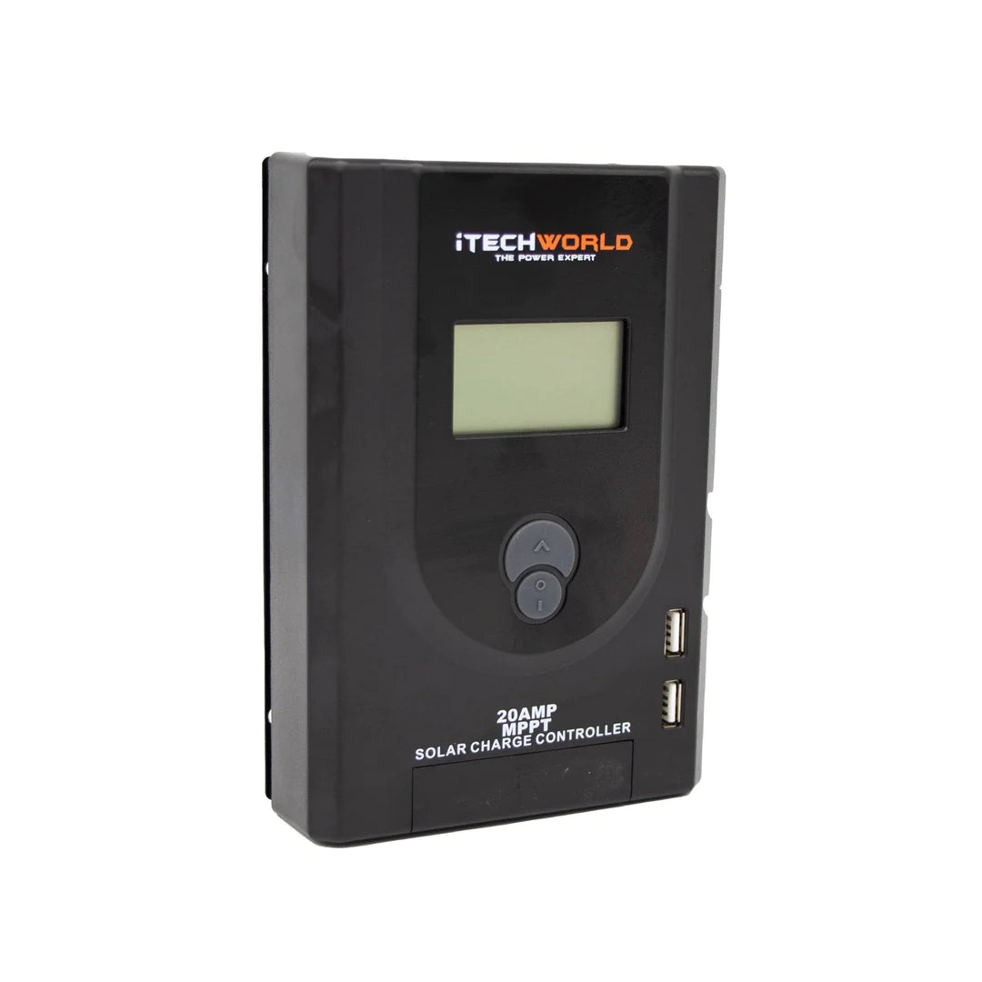 iTechworld 20A 12/24V MPPT Solar Charge Controller