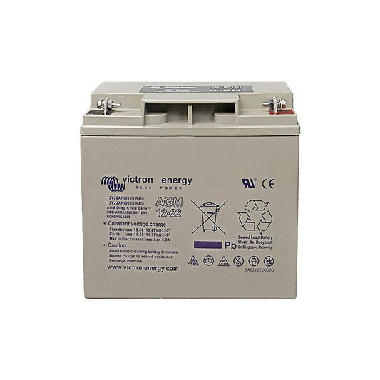 Victron Energy AGM battery 12V 22Ah for high current discharge