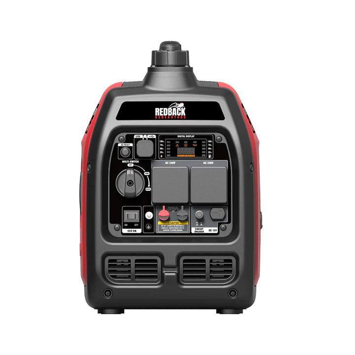 Redback RB3.5 Portable Inverter Generator 3500W 3.5KVA