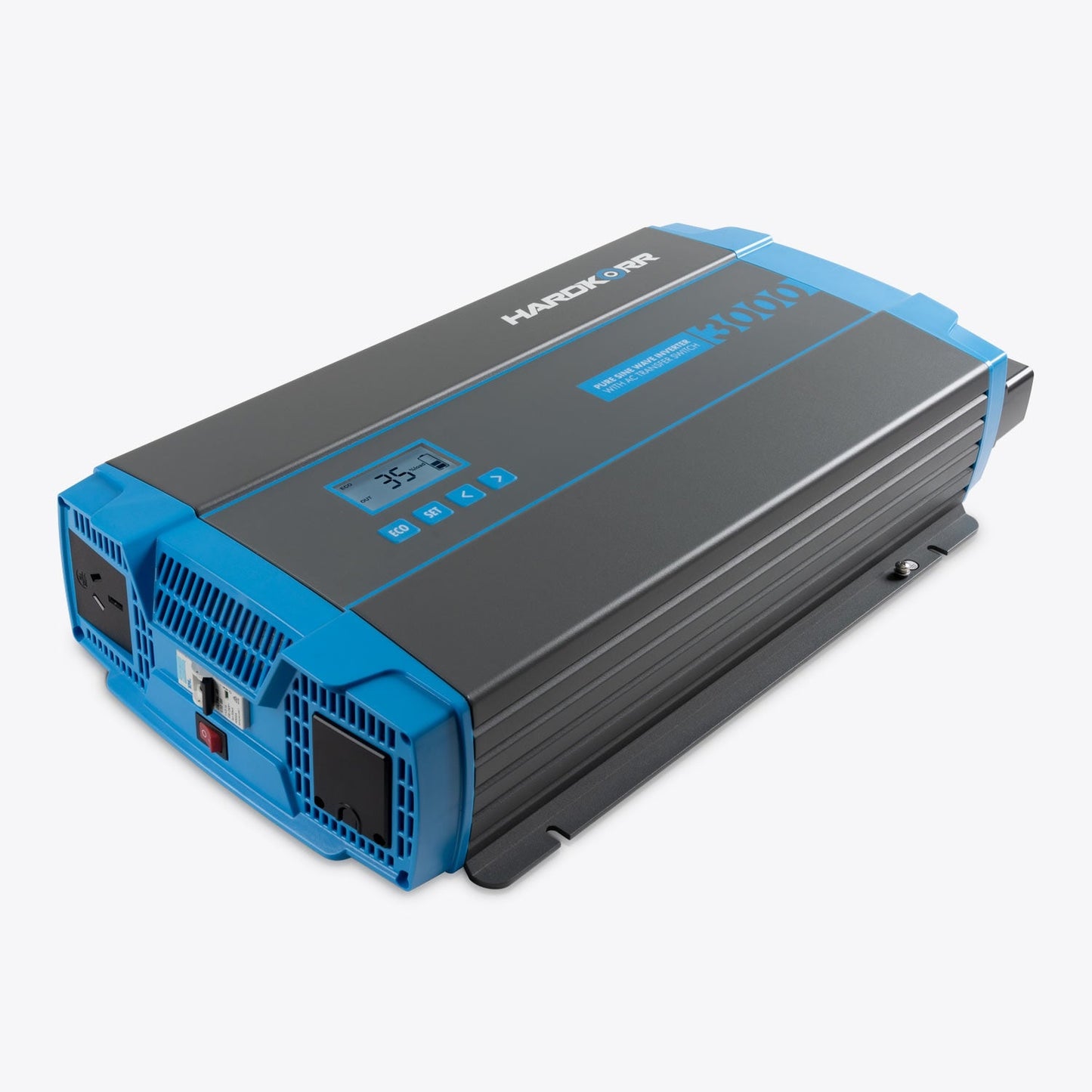 Hard Korr 3000W Pure Sine Wave 12V to 240V Inverter (with AC Transfer Switch)