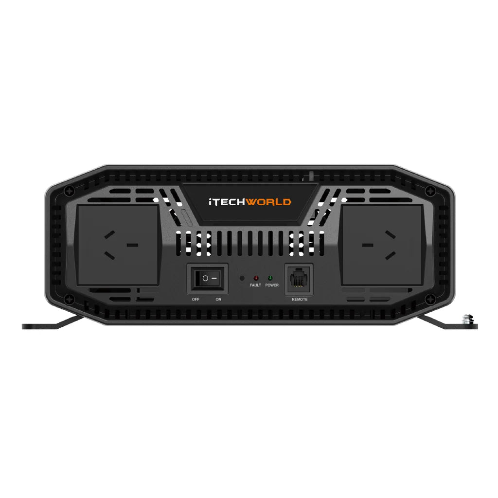 iTechworld 3000W Pure Sine Wave Inverter 12V to 240V