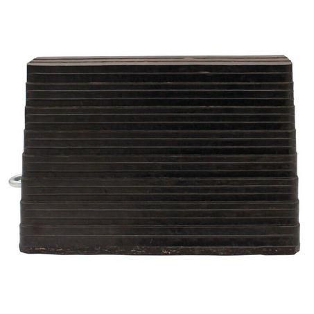 Proflex Wheel Chock Rubber Heavy Duty 250L x 200W x 160H 4kg