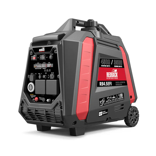 Redback RB4.5 Generator – 4500W EFI Portable Inverter for Camping & Off-Grid Living