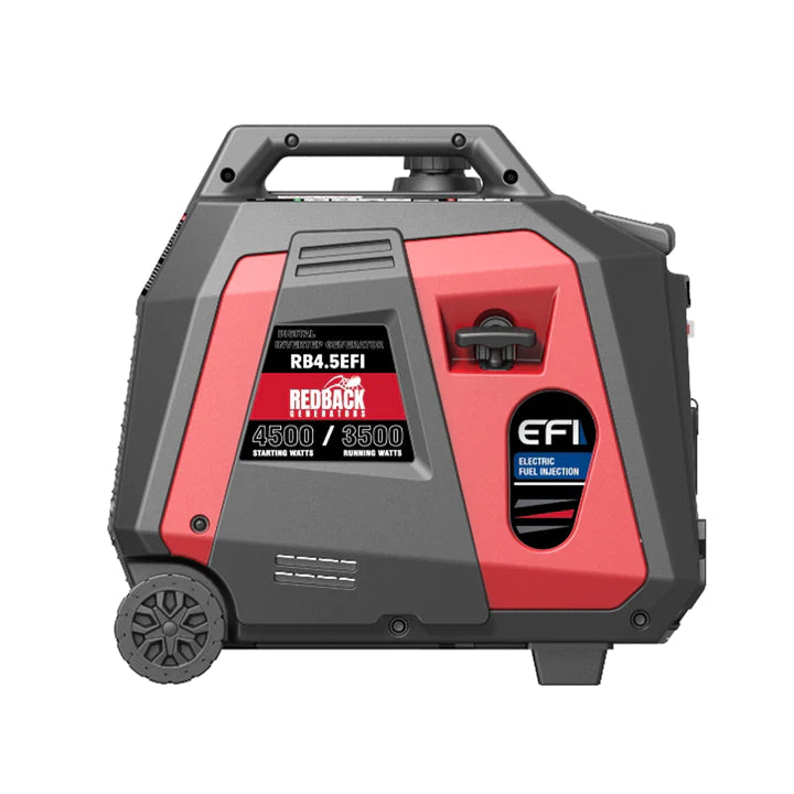 REDBACK RB4.5 4500W 4.5KVA EFI PORTABLE INVERTER GENERATOR