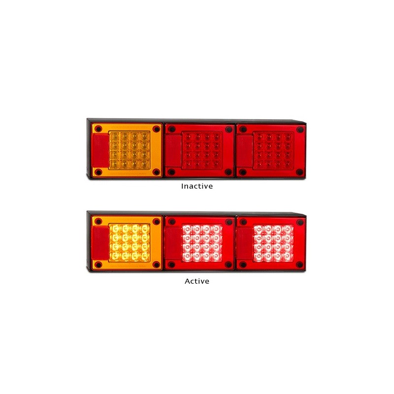 LED MEDIUM JUMBO, STOP/TAIL/ INDICATOR & REVERSE 460 SERIES - 460ARWM