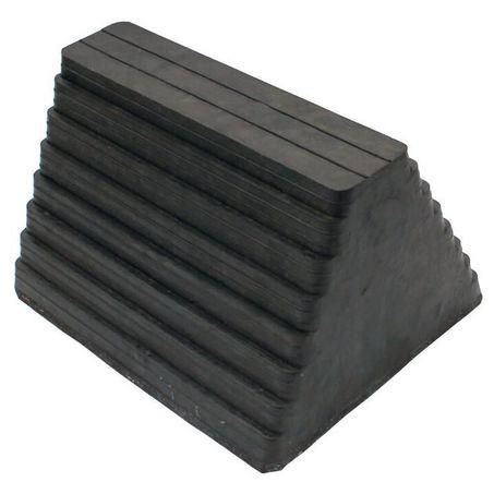 Proflex Wheel Chock Rubber Heavy Duty 250L x 200W x 160H 4kg