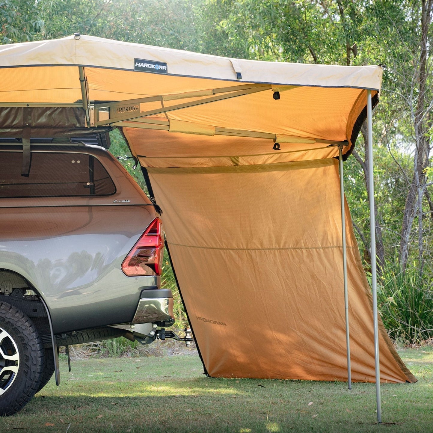 Hard Korr 270° Awning Back Wall – Ripstop Canvas Shelter Panel