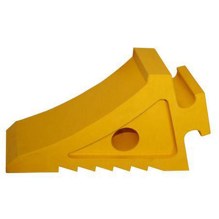 Proflex Wheel Chock Rubber 250L x 90W x 150H T1 Yellow