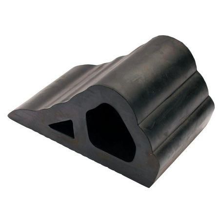 Proflex Wheel Chock Rubber Moulded 275L x 160W x 150 4kg