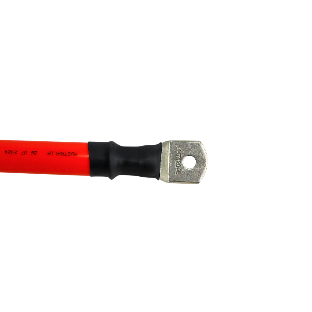 VES 800mm High-Current Battery Lead – 95mm² Black Copper Cable