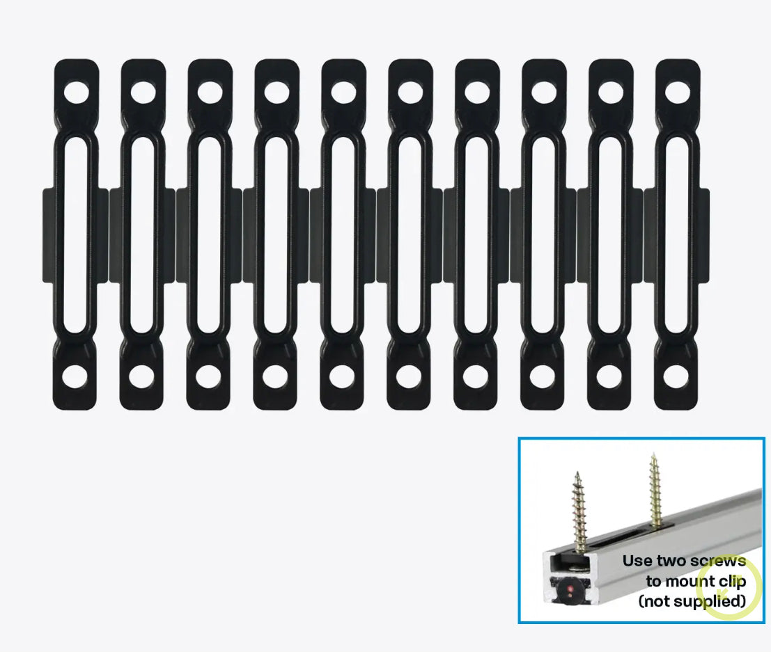 Hard Korr Light Mounting Clips