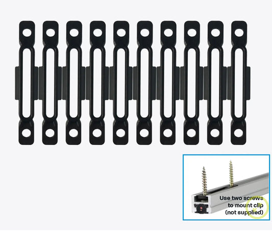 Hard Korr Light Mounting Clips | Secure Mount for Camping Light Bars