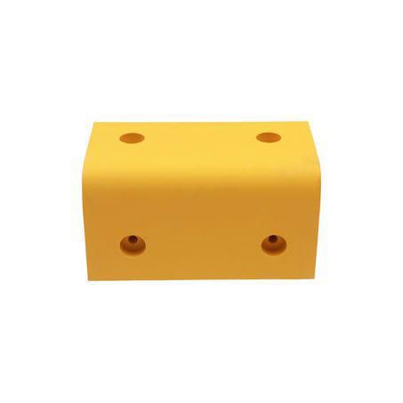 Rubber Corner Safety Pads Yellow 17cm Long
