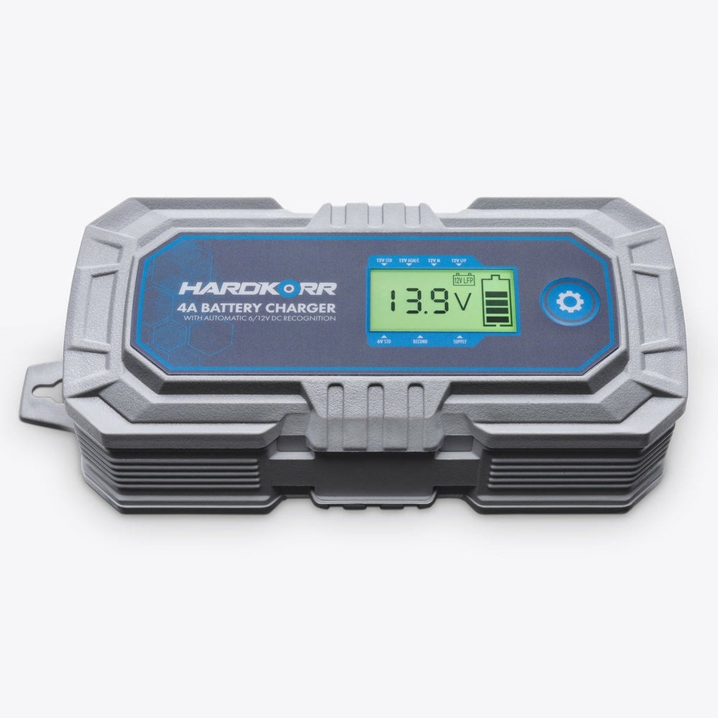 Hard Korr 4A AC Battery Charger with Automatic 6/12V DC Recognition