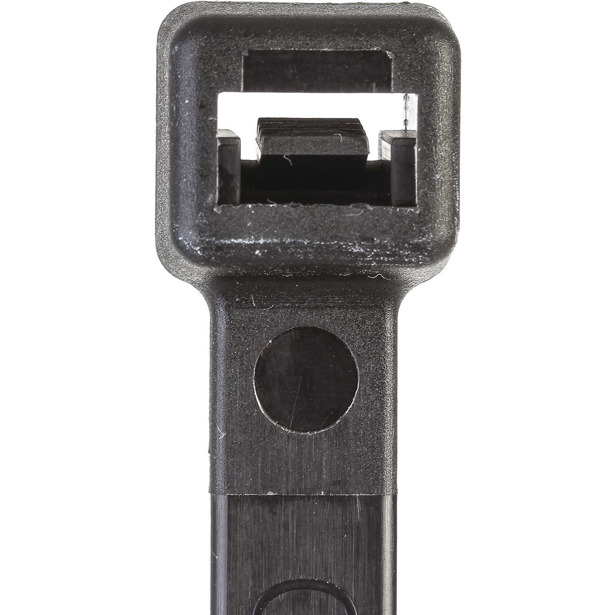 OEX ACX1321 Black Nylon Cable Ties – 7.6mm Wide, 370mm Long – UV-Resistant – 100 Pack
