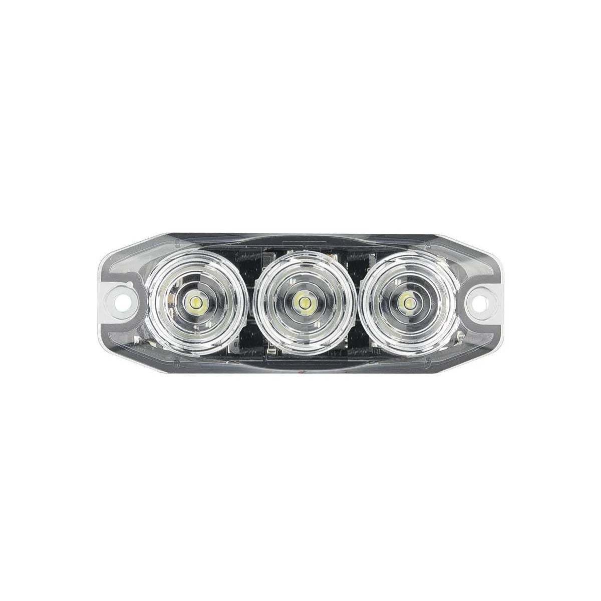 LED Autolamps 12/24V LED Amber Emergency Lamp With Flash Patterns - 120033AM
