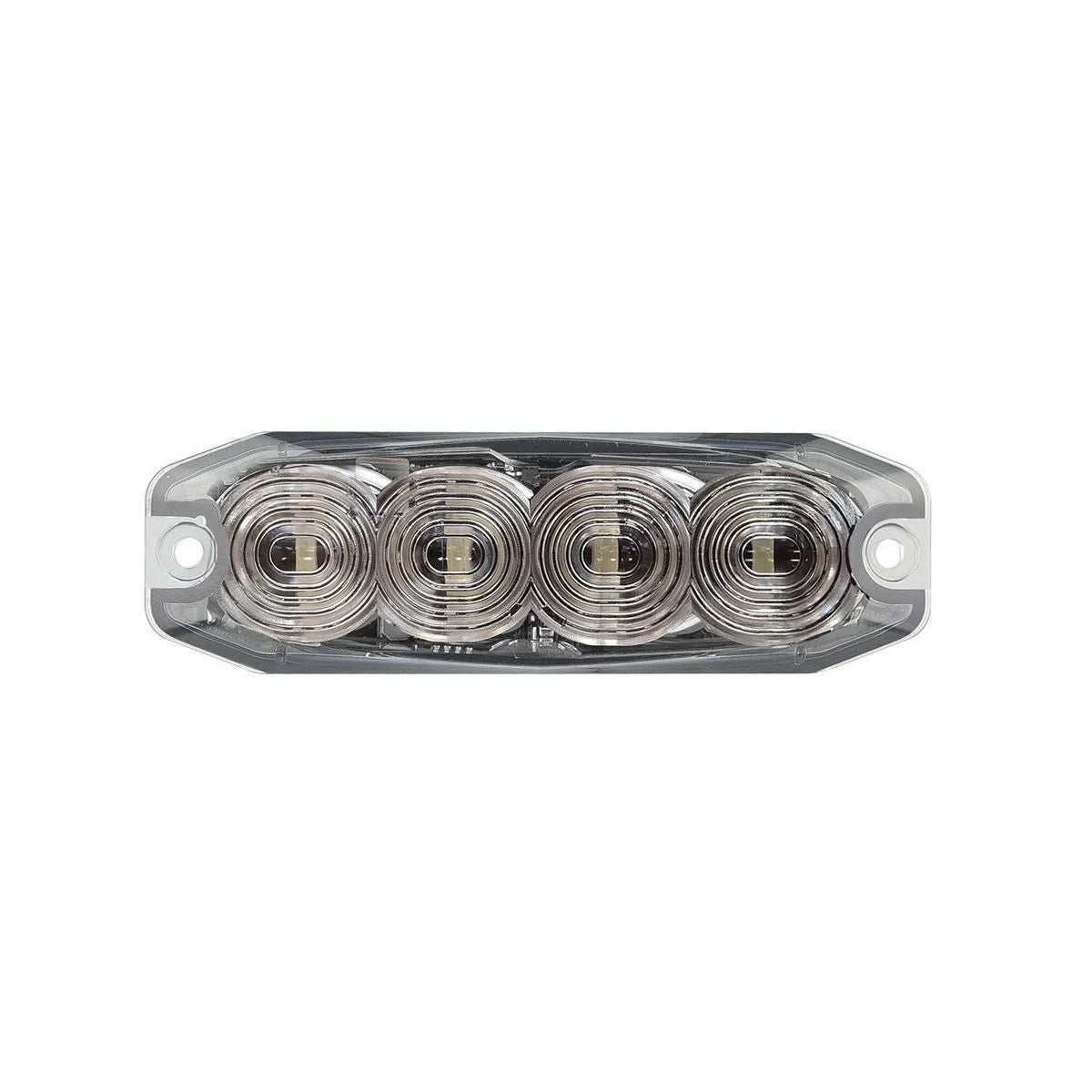 LED Autolamps Amber Emergency Lamp, 11 Flash Patterns - 120034AM