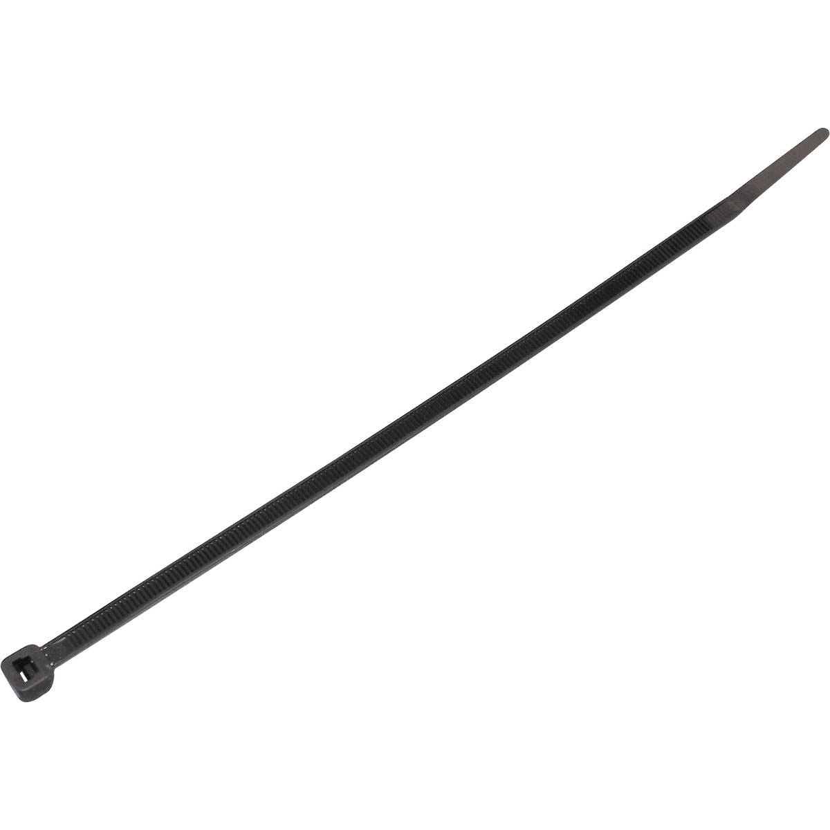 OEX Black Nylon Cable Ties - 3.6mm x 300mm - 100 Pc - ACX1319