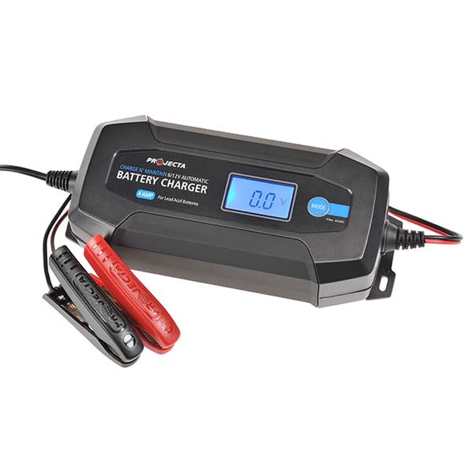 Projecta AC040 12V 4 Amp Battery Charger - Charge N' Maintain