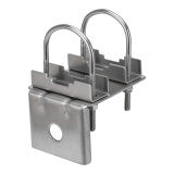 Powertec Stainless Steel L Bracket with U Bolts