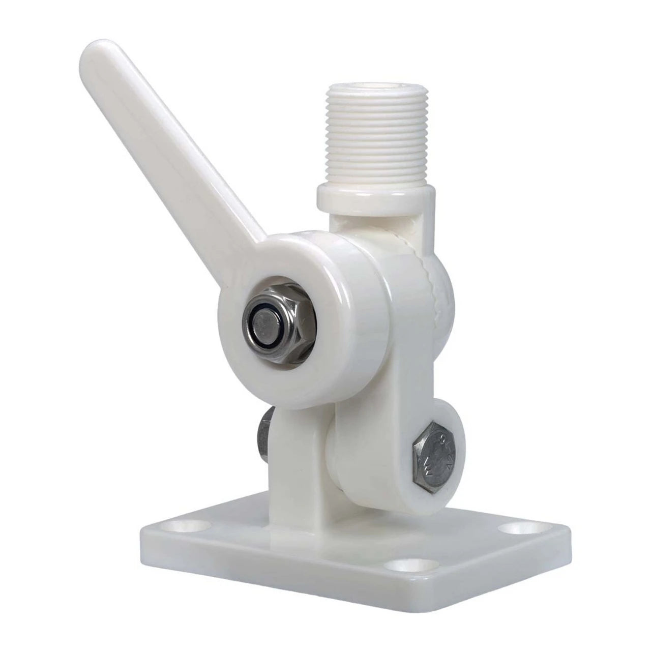 Marine Mount - Nylon 2-Way Adjustable Knock-Down Mount, 1"-14 UNS thread