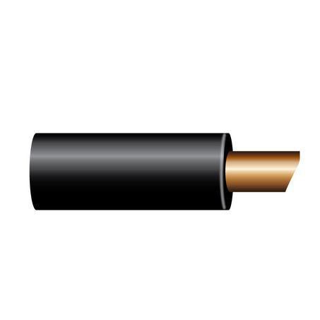 OEX 4mm Single Core Automotive Cable, Black - 10m Blister Pack