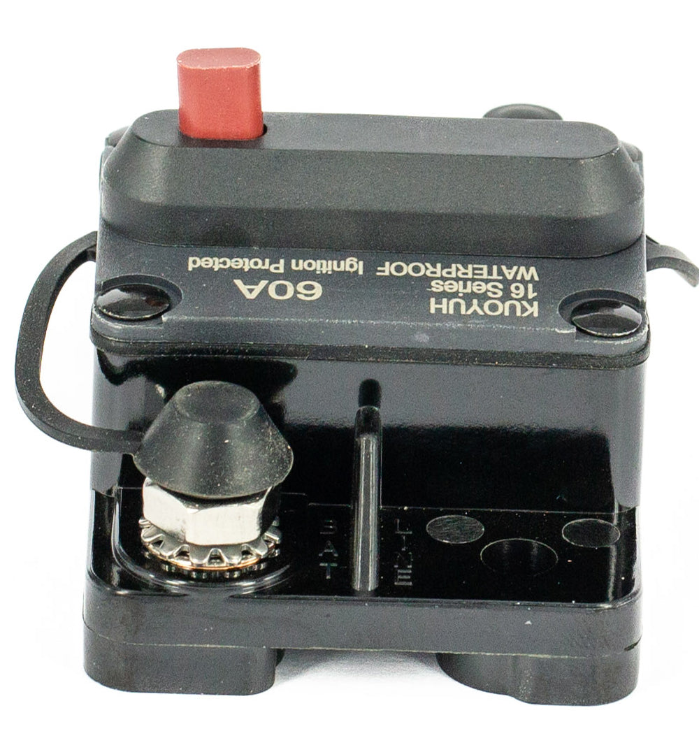 Durable 60A VES Manual Reset Circuit Breaker – Surface Mount