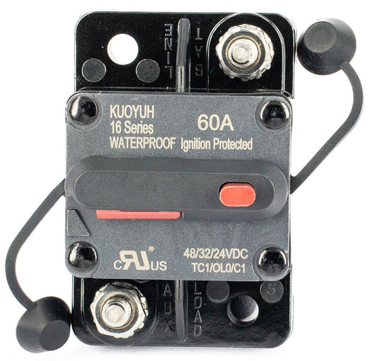 VES Heavy Duty 100AMP VES Manual Reset Fuse Breaker