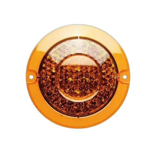 Roadvision LED Indicator Lamp BR170 Series 10-30V 15 LED Round 134mm Clear Lens Recessed Mount