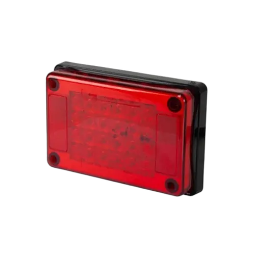 Roadvision 10-30V 24 LED Jumbo 202 x 132mm Red Lens Surface Mount