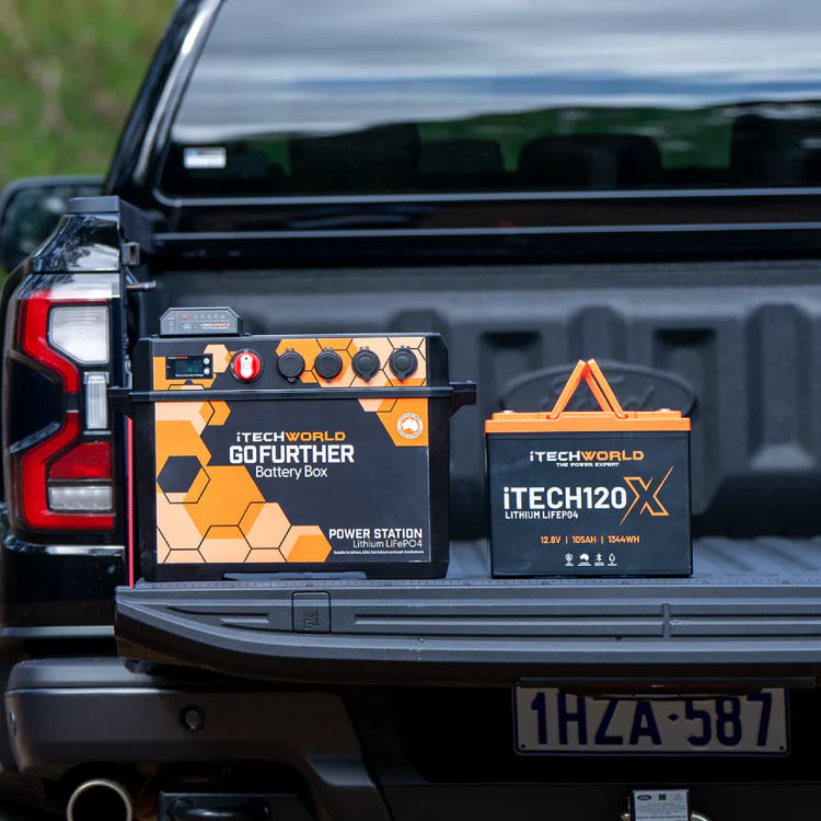 iTECH120X Deep Cycle Lithium Battery LiFePO4 105Ah