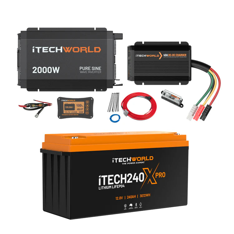 Complete Lithium 4WD Kit 210-240Ah