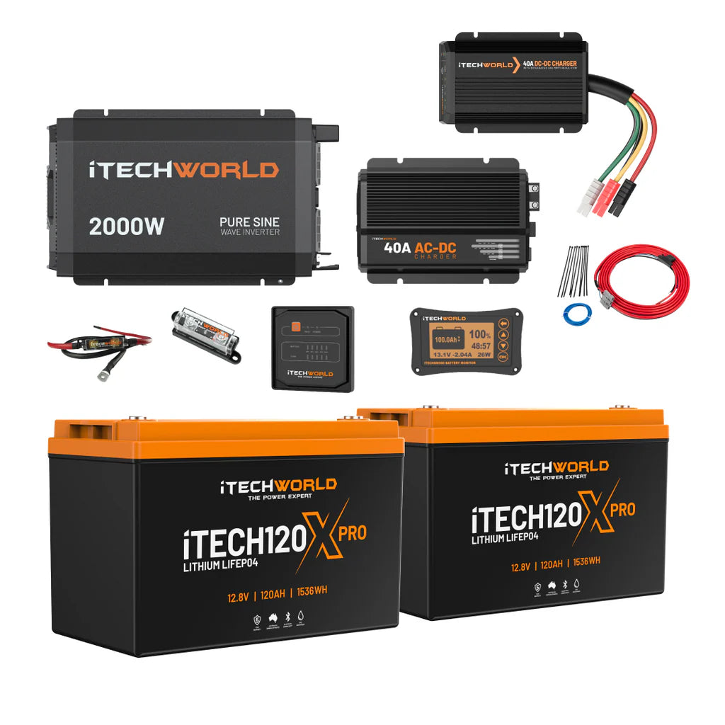 Complete Lithium 4WD/caravan Kit