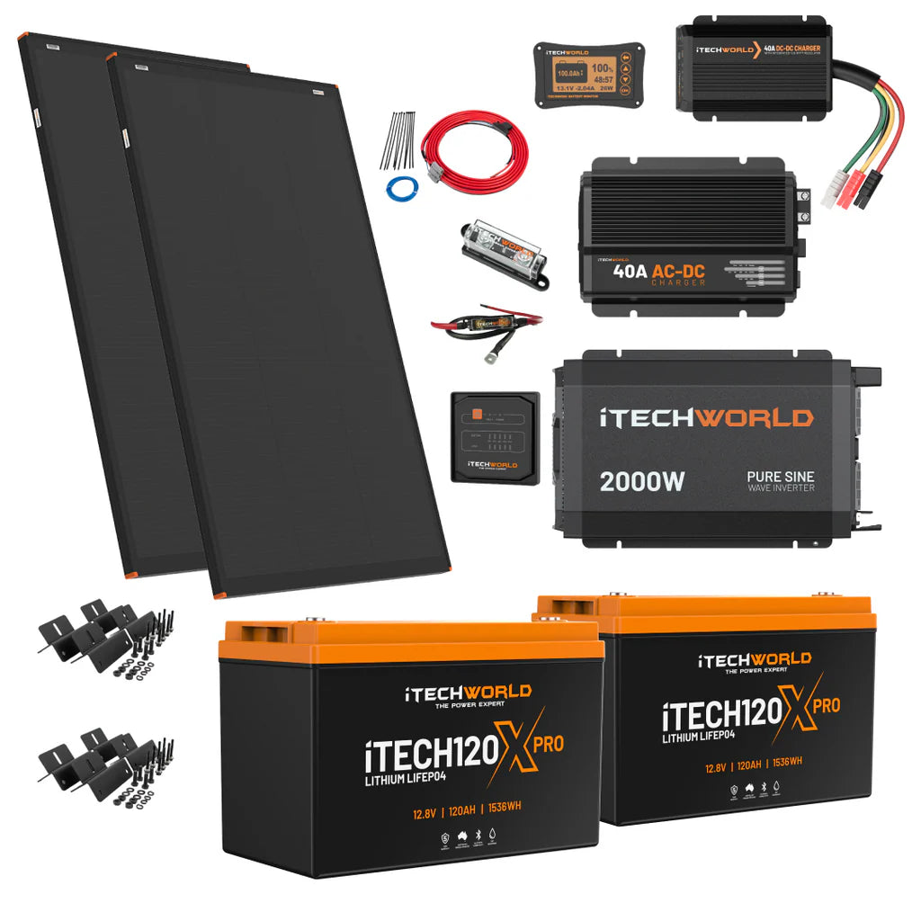Complete Lithium 4WD/caravan Kit