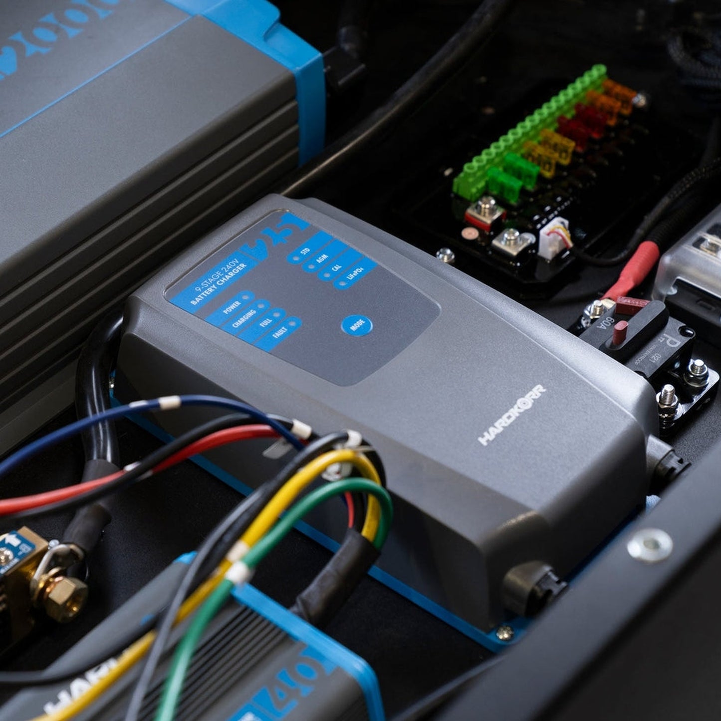 Hard Korr 25A 9-Stage AC 240V Battery Charger