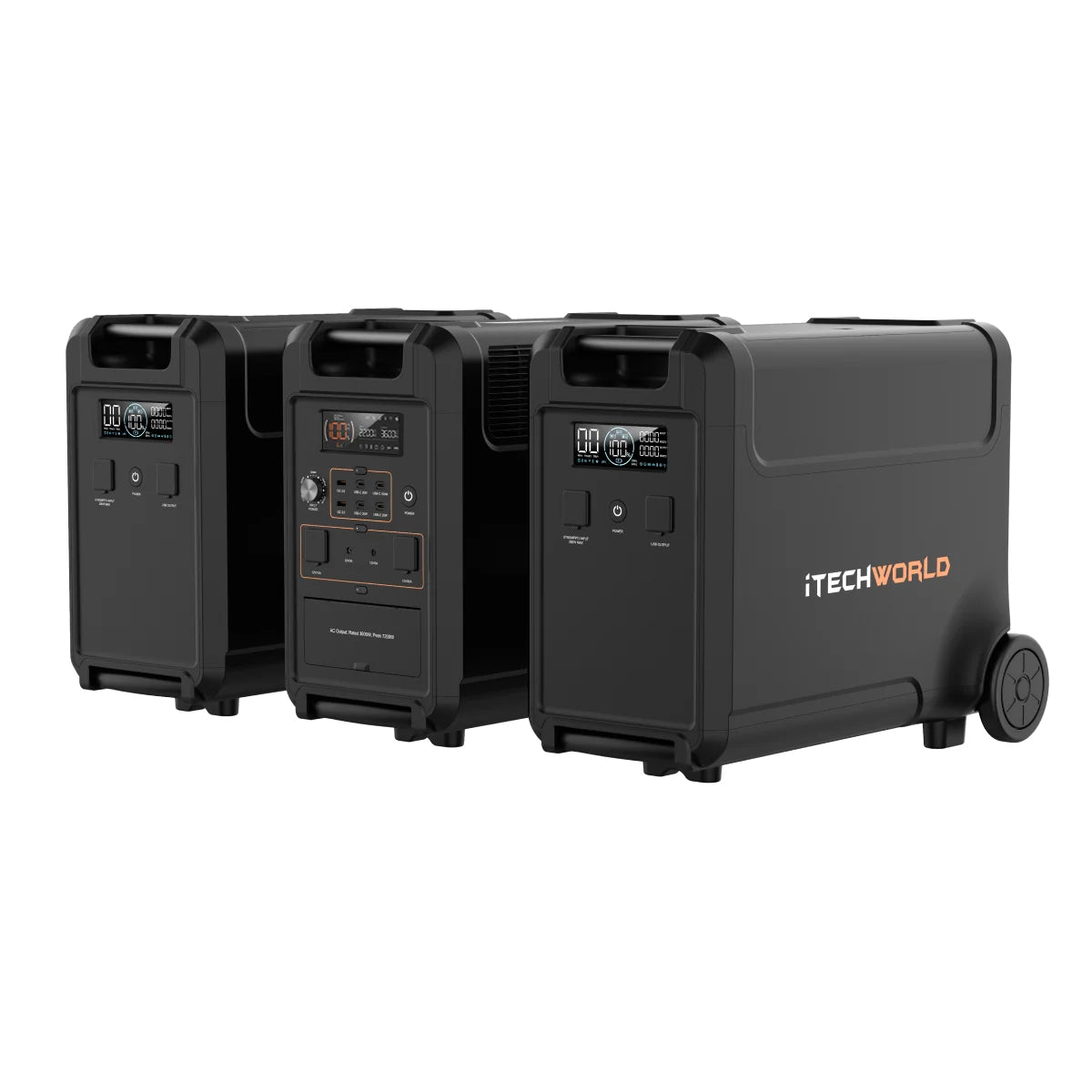 iTechworld PS3600 POWER STATION + EB3840 EXPANSION BATTERY KIT