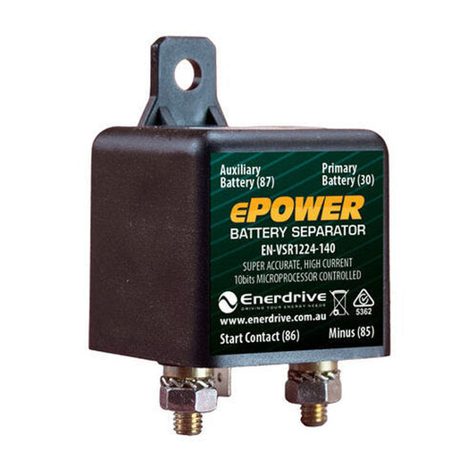 Enerdrive ePOWER 12/24V 140A Dual Voltage Sensitive Relay Controller