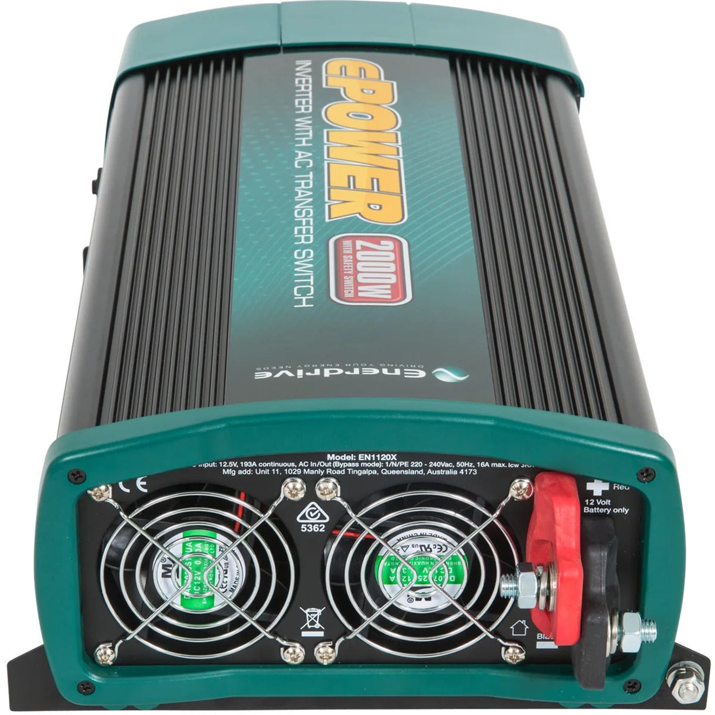 Enerdrive ePOWER 2000W 24V Pure Sine Wave Inverter with RCD & AC Transfer Switch