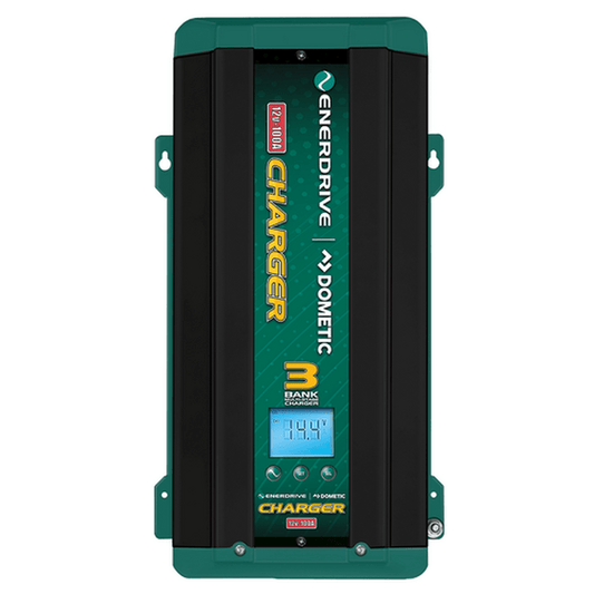 Enerdrive ePOWER 100A 12V Battery Charger | Multi-Stage, 3 Bank Charging
