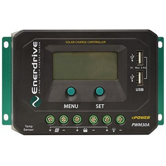 Enerdrive ePOWER PWM 30A Solar Charge Controller