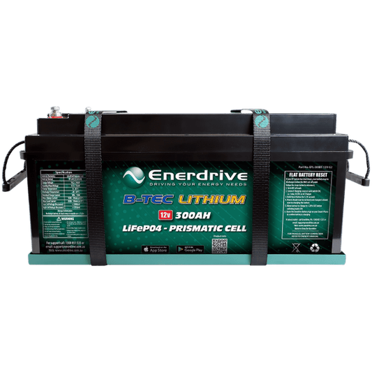 12V 300Ah Enerdrive Lithium Battery – Deep Cycle, Smart App