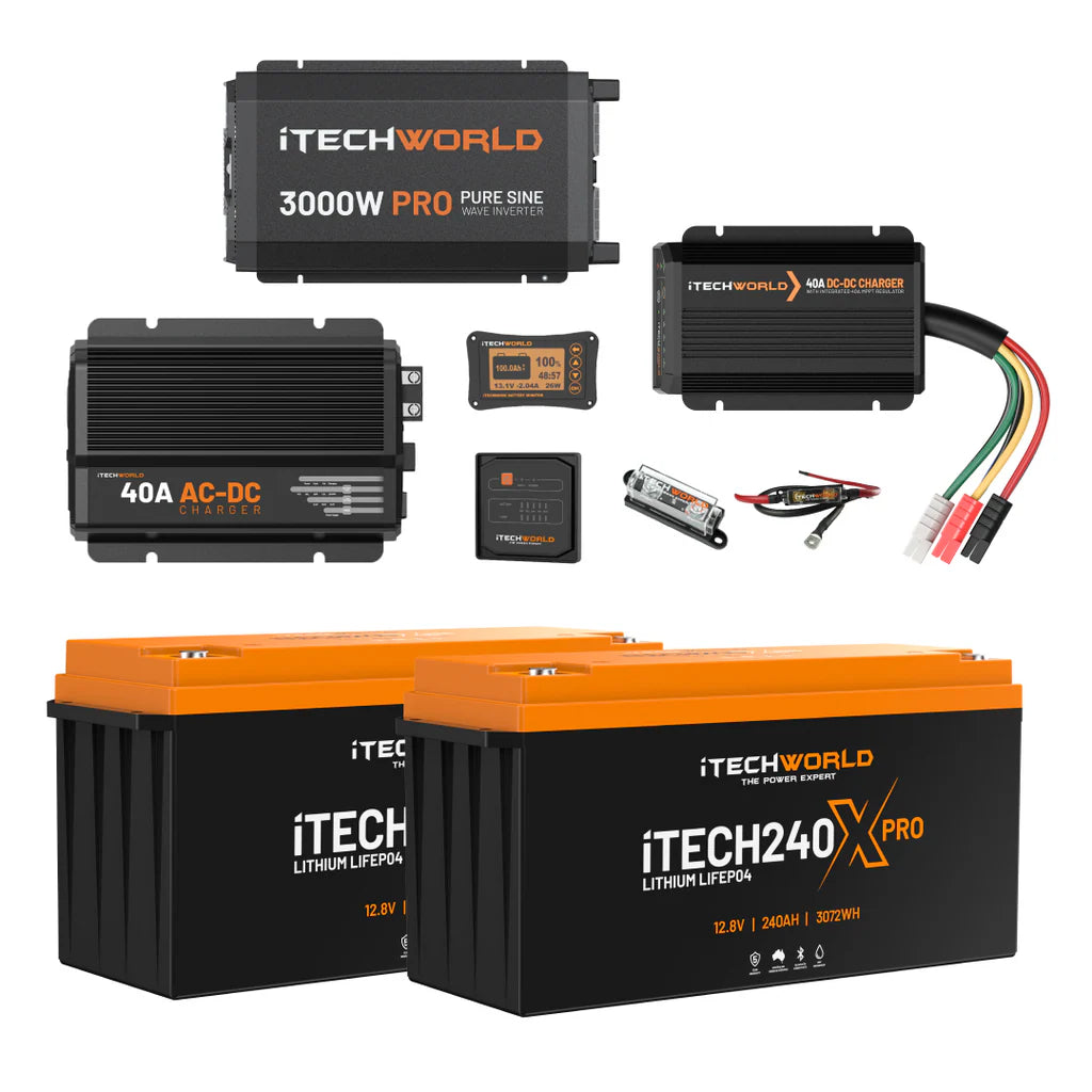 Elite Lithium Caravan Kit 480Ah
