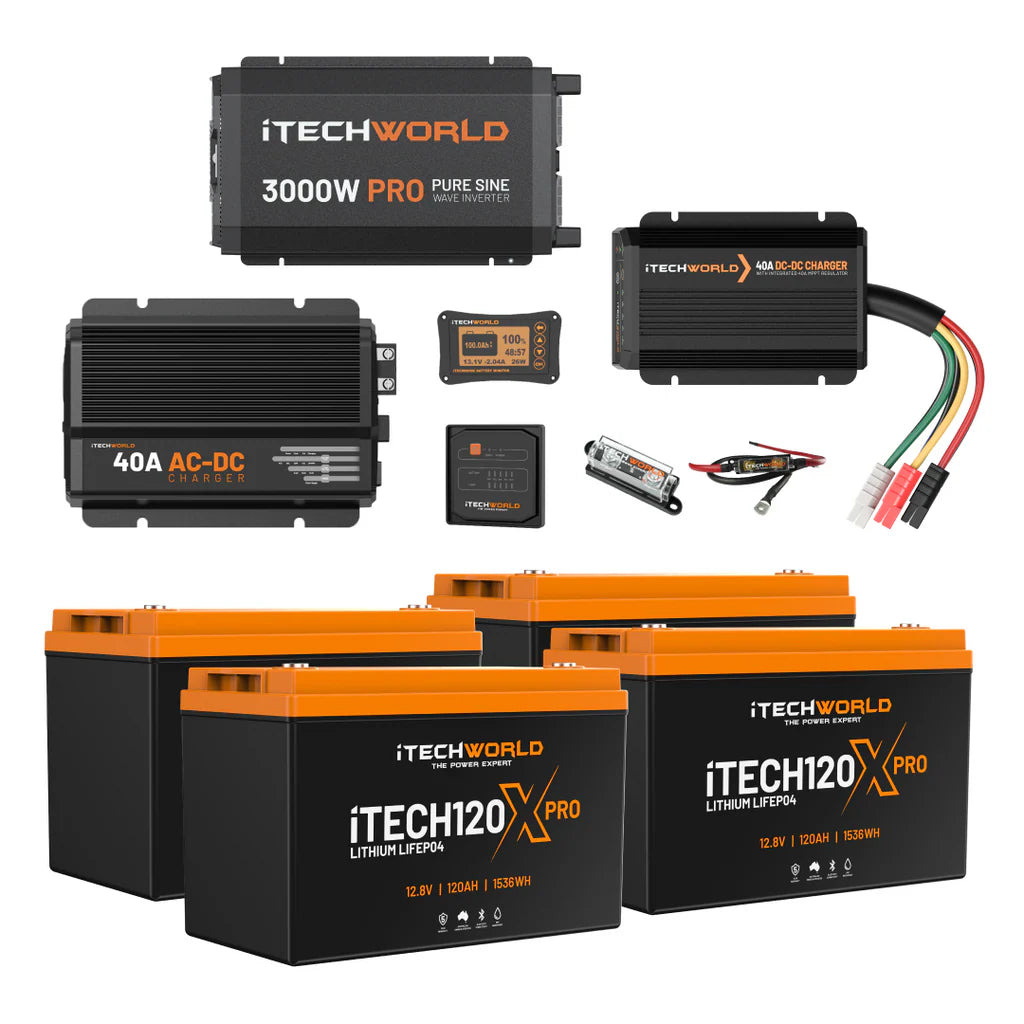 Elite Lithium Caravan Kit 480Ah