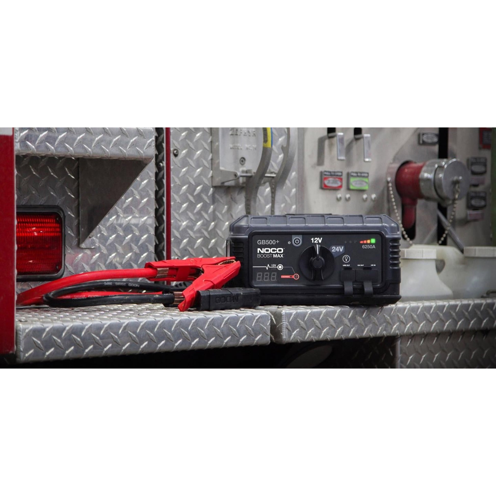 NOCO GB500+ 12/24V Lithium Jump Starter – 6250A Heavy-Duty Power Pack
